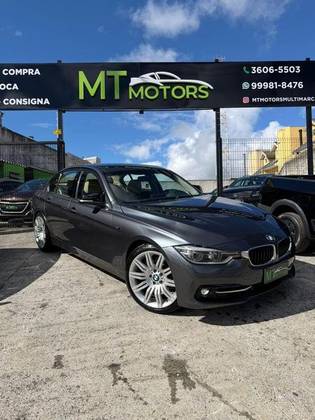 BMW 320i 2.0 GT SPORT 16V TURBO GASOLINA 4P AUTOMÁTICO BMW 320i 2.0 GT SPORT 16V TURBO GASOLINA 4P AUTOMÁTICO